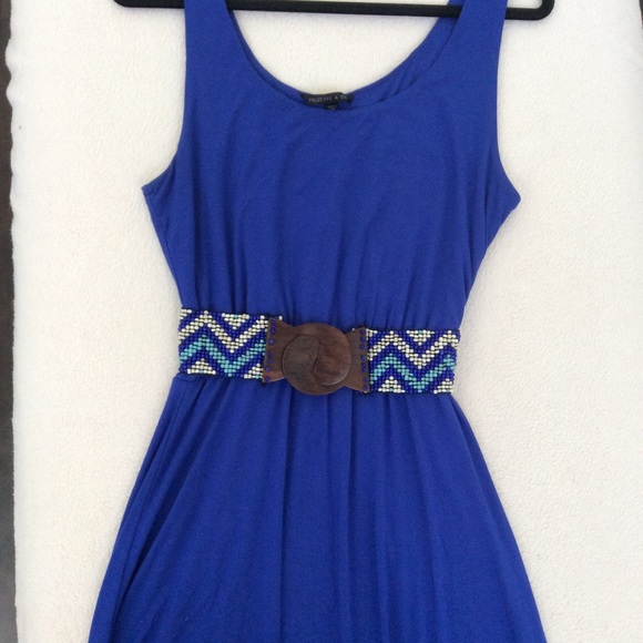 Felicity&Coco Blue High/Low Dress.Size M (US 6-10) - Picture 5 of 5